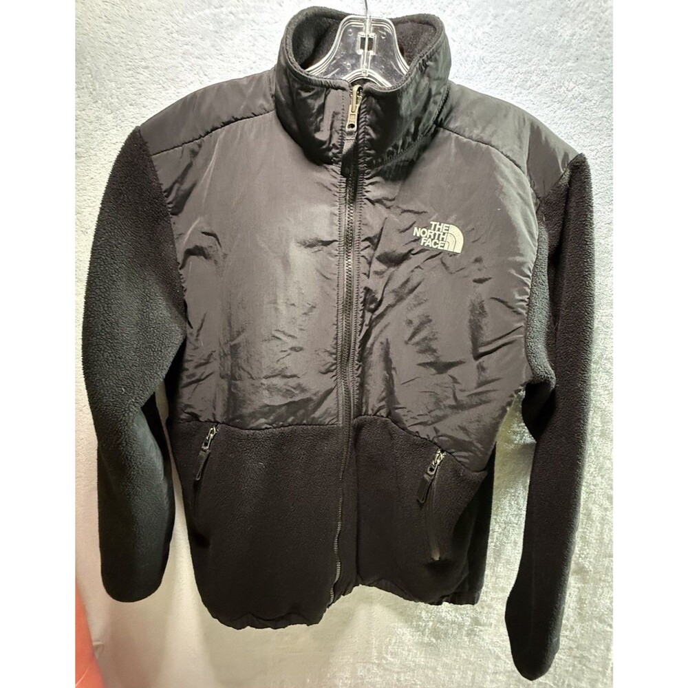 The North Face Kids Youth Denali Fleece Jacket Black Size XL Polartec Fleece